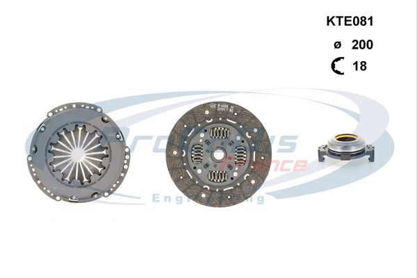 PROCODIS FRANCE Комплект сцепления KTE081